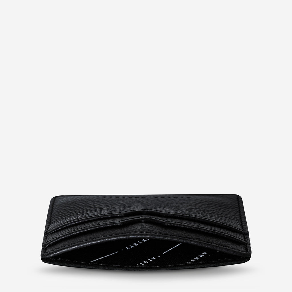 Together for Now Women's Black Leather Wallet