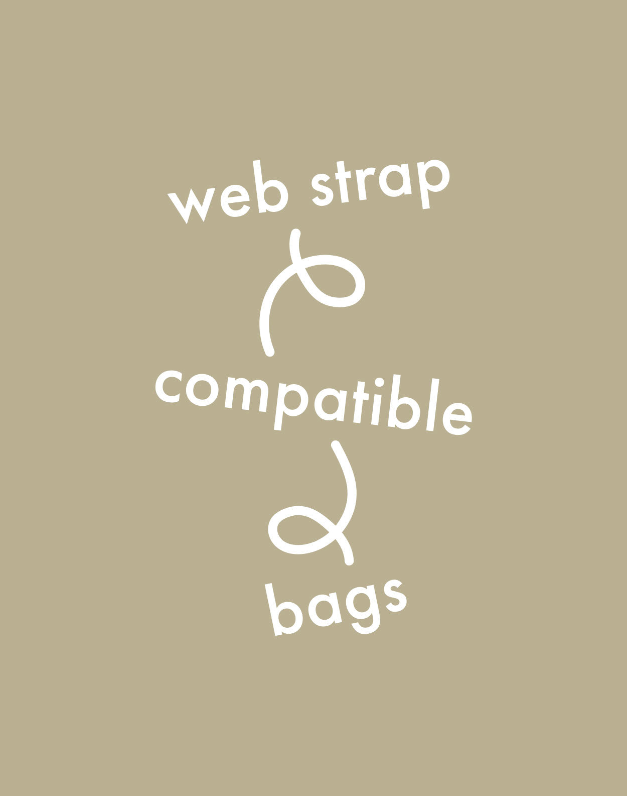 Web Strap Compatible Bags