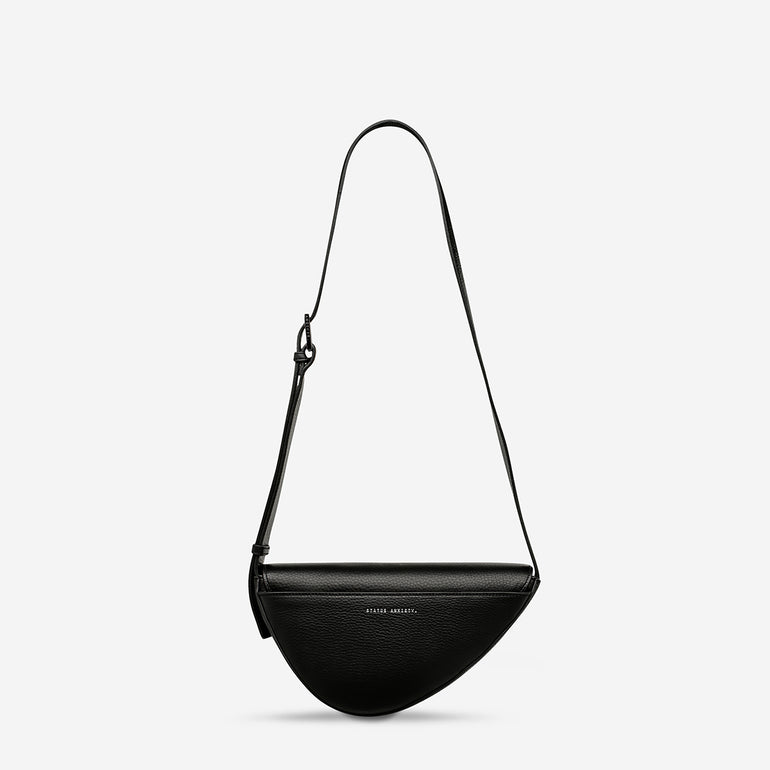 Status Anxiety Ethereal Women's Leather Crossbody Bag Black