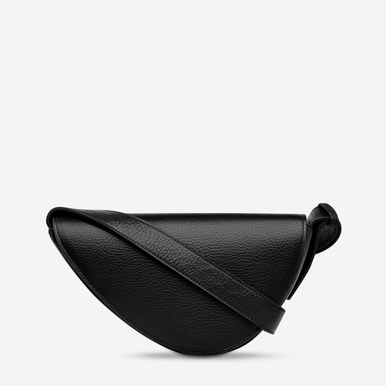 Status Anxiety Ethereal Women's Leather Crossbody Bag Black