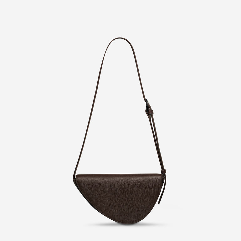 Status Anxiety Ethereal Women's Leather Crossbody Bag Cocoa