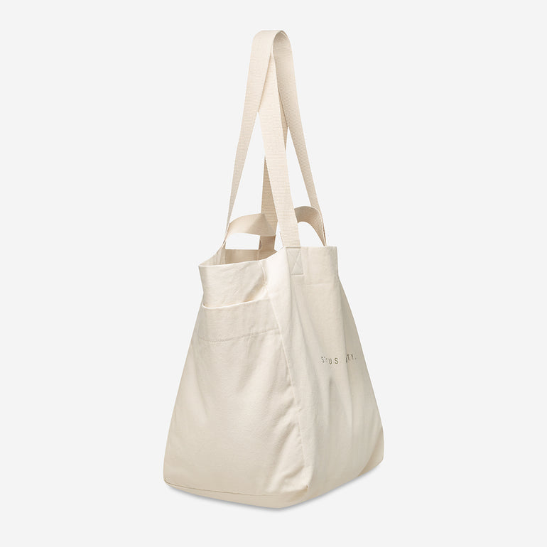 Status Anxiety Knees Deep Tote Bag Cream