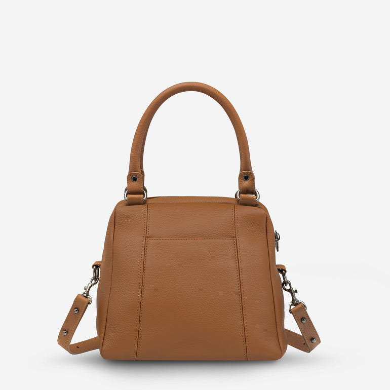 Status Anxiety Last Mountains Women's Leather Handbag Camel