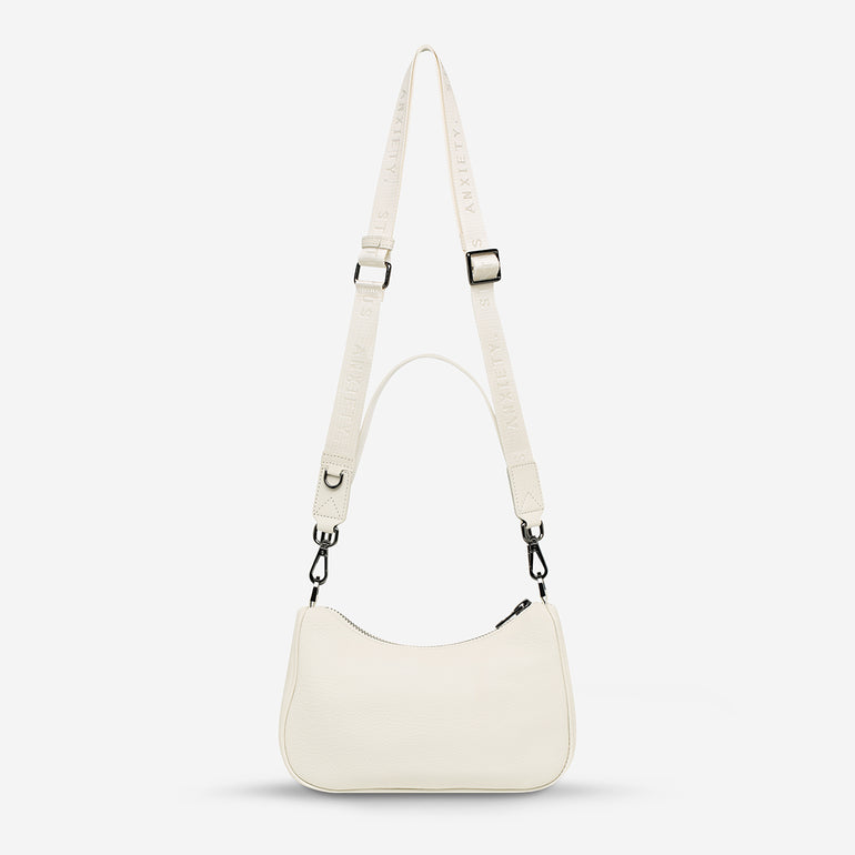 Status Anxiety Look Both Ways Handbag Chalk