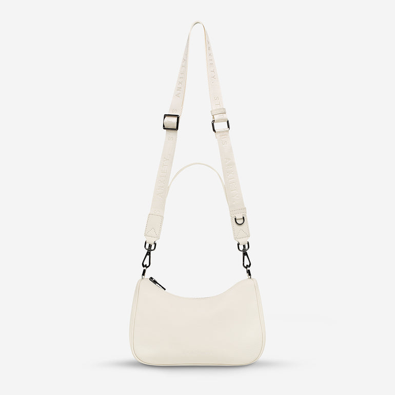 Status Anxiety Look Both Ways Handbag Chalk