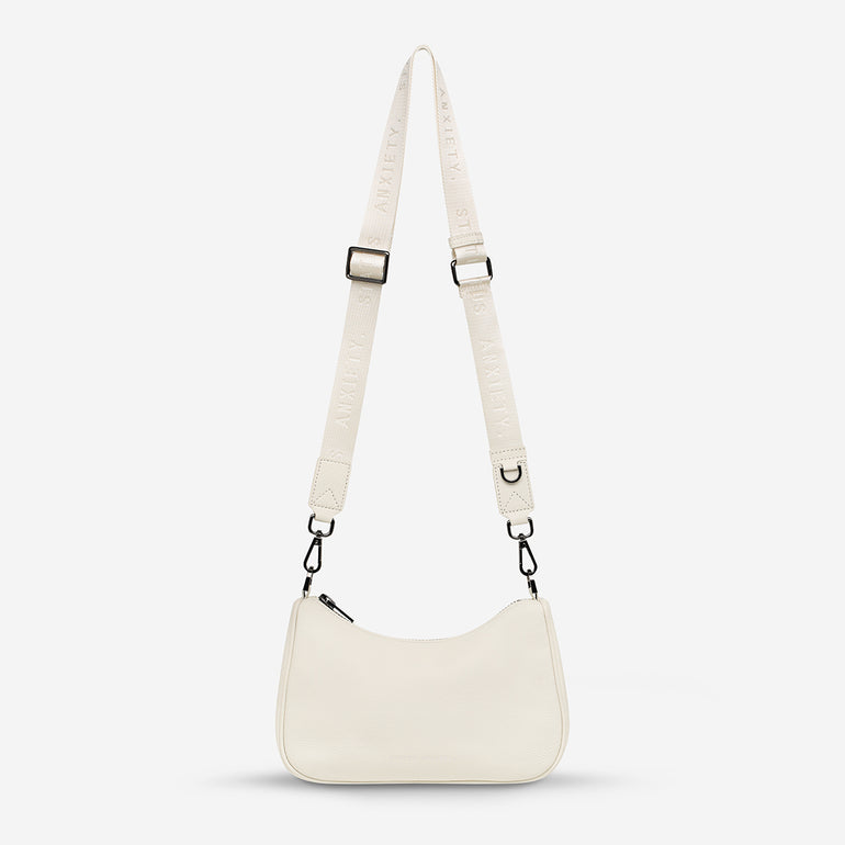 Status Anxiety Look Both Ways Handbag Chalk