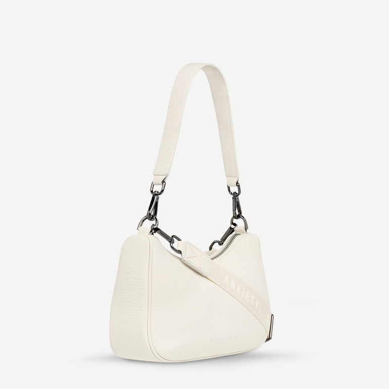 Status Anxiety Look Both Ways Handbag Chalk