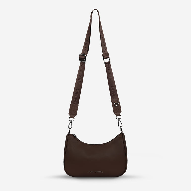 Status Anxiety Look Both Ways Handbag Cocoa