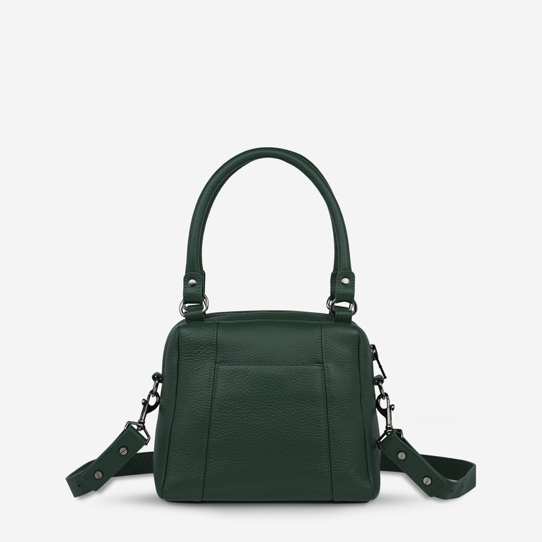 Status Anxiety Mini Mountains Women's Leather Handbag Green