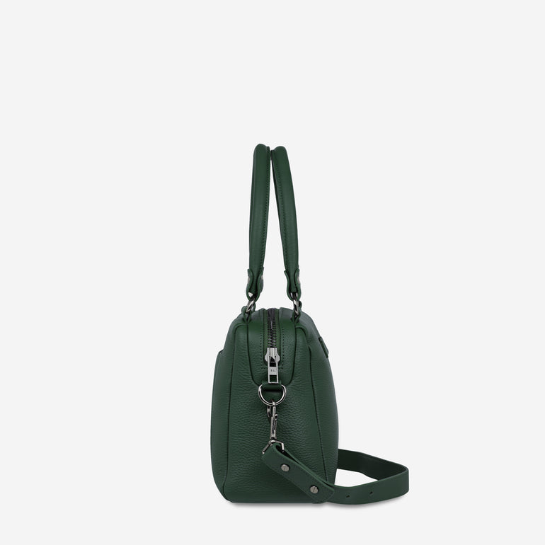 Status Anxiety Mini Mountains Women's Leather Handbag Green