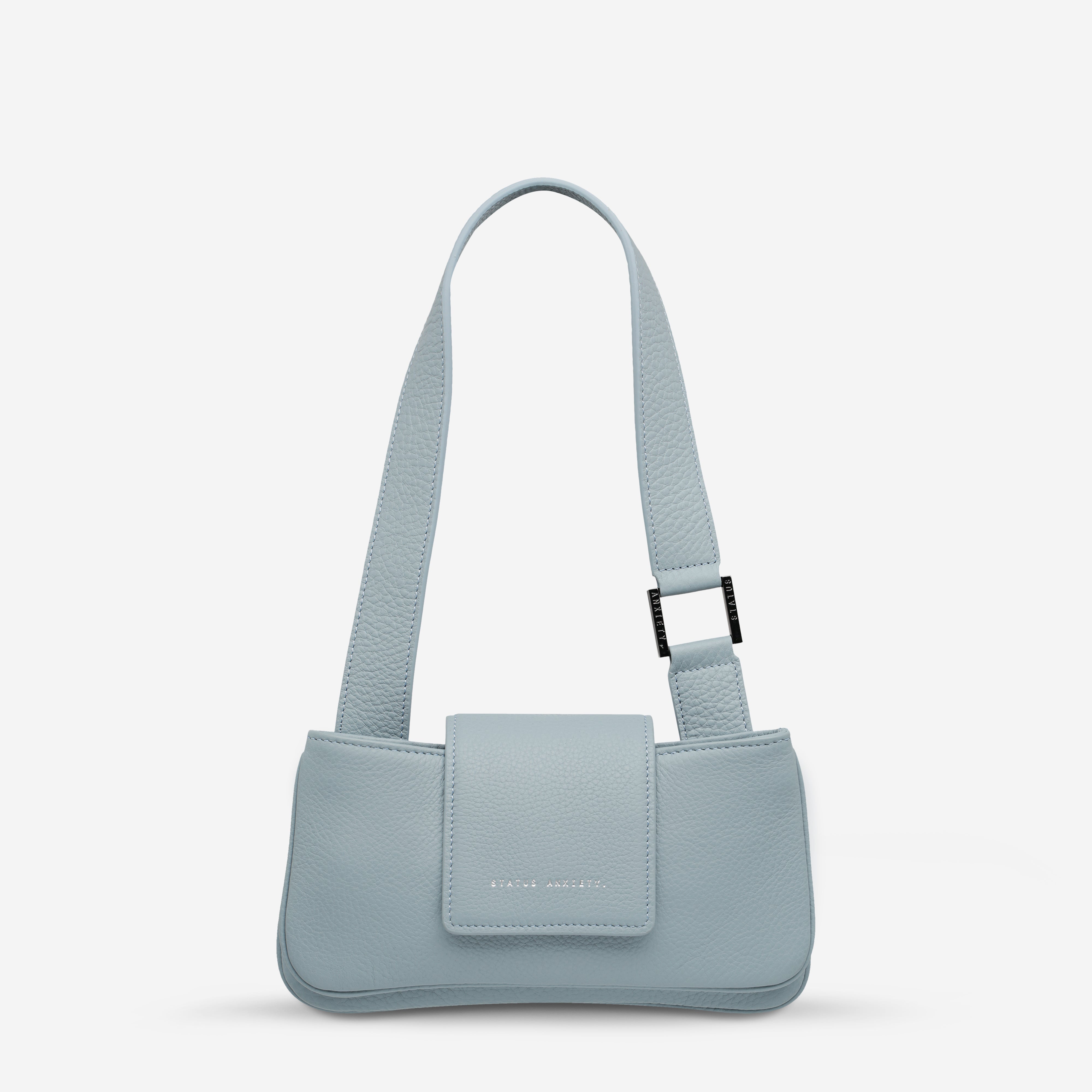 Status Anxiety New Beat Women's Leather Bag Powder Blue