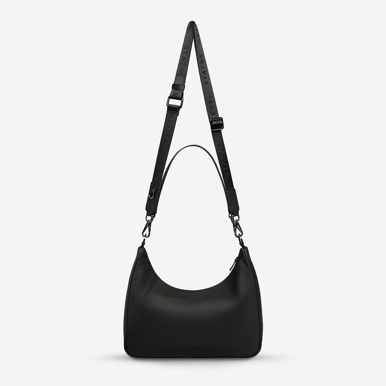 Recycled Status Anxiety Fleur Bag Black