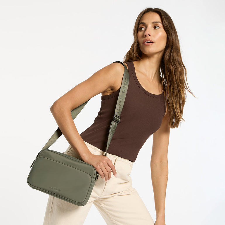 Recycled Status Anxiety Rani Bag Olive