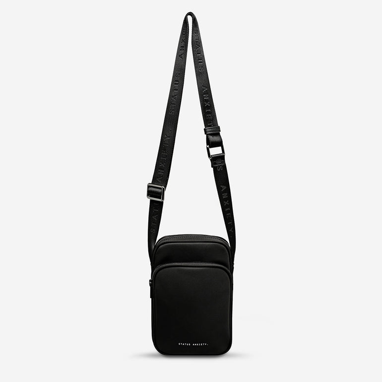 Recycled Status Anxiety Winnie Crossbody Bag Black