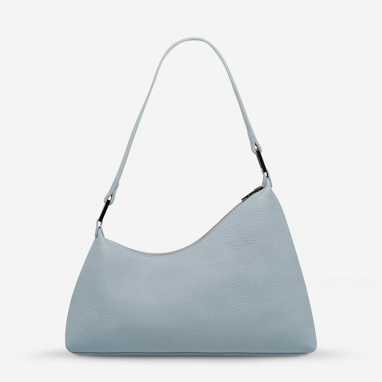 Status Anxiety Reverie Women's Leather Shoulder Bag Powder Blue