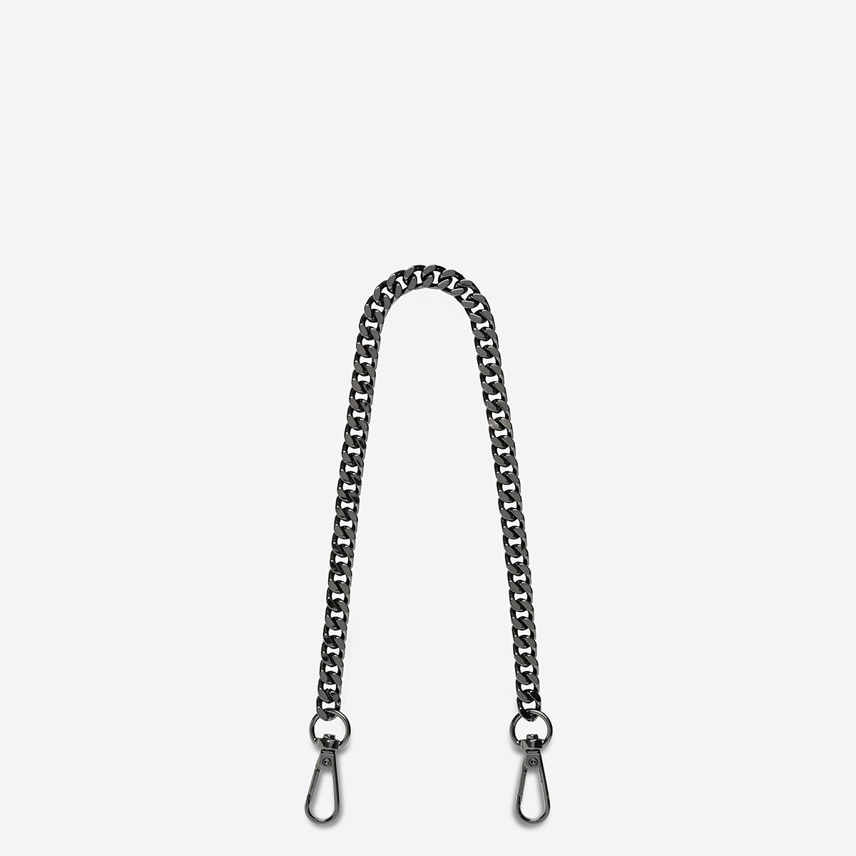 Gunmetal chain strap sale