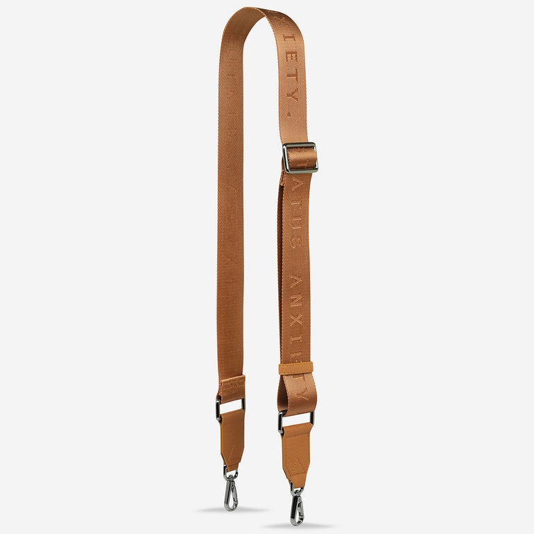 Status Anxiety Camel Web Strap for Bags