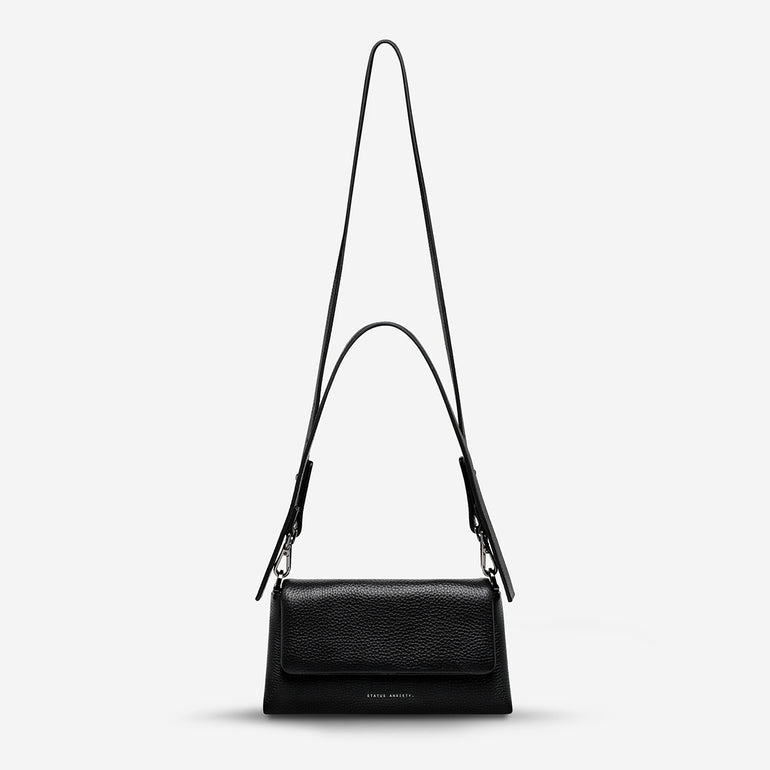 Status Anxiety Zenith Women’s Leather Bag Black