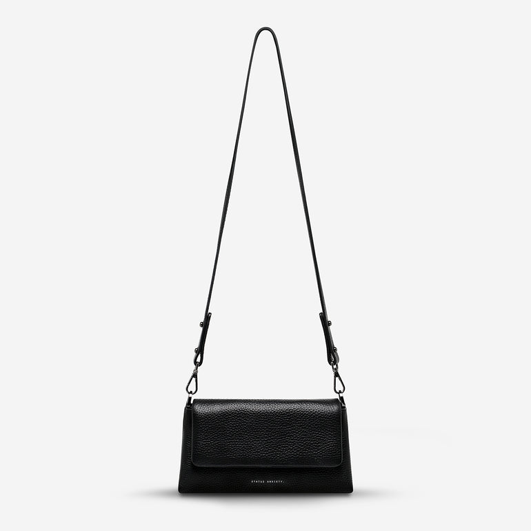 Status Anxiety Zenith Women’s Leather Bag Black