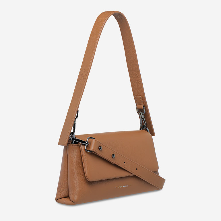 Status Anxiety Zenith Women’s Leather Bag Camel