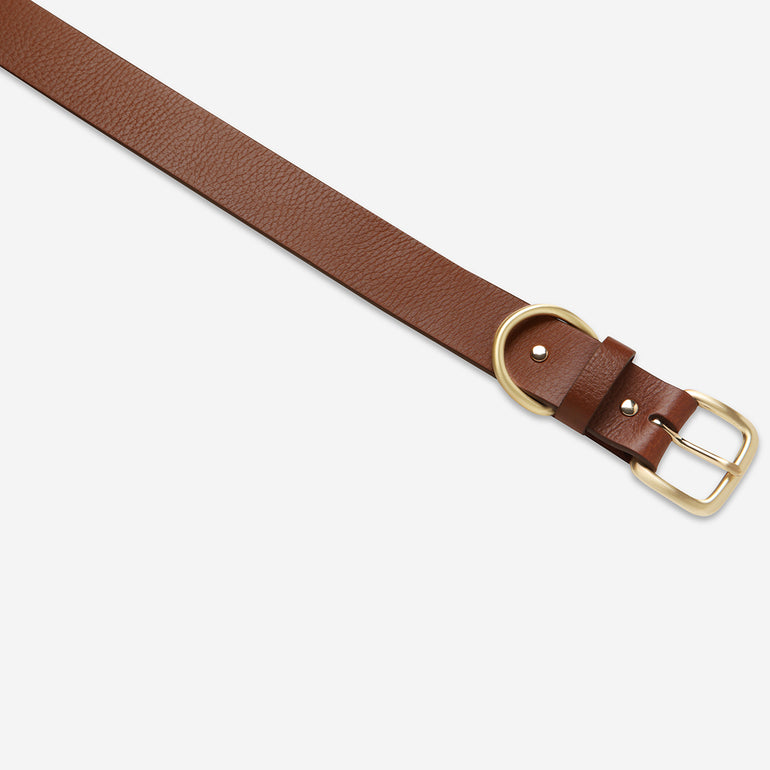 Status Anxiety Disarm Women's Leather Belt Tan/Gold