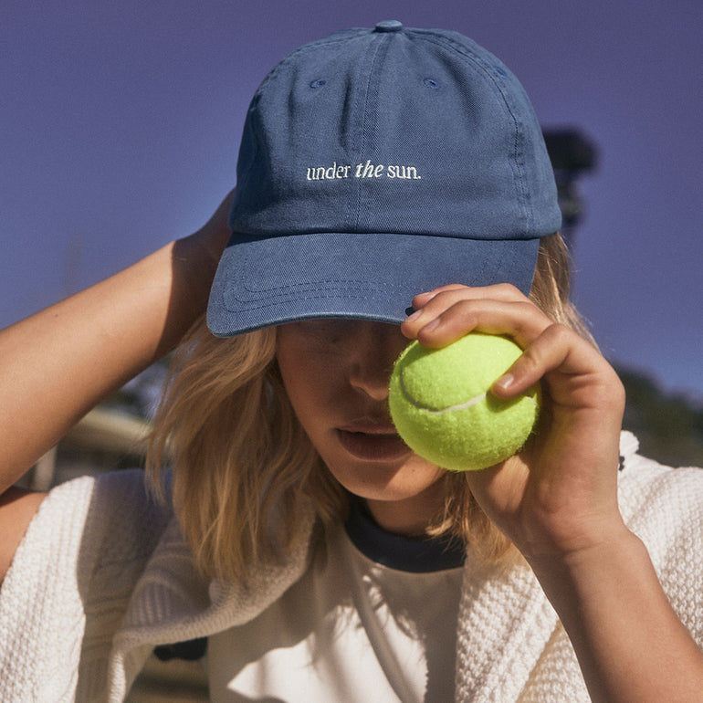 Status Anxiety Under the Sun Hat French Blue