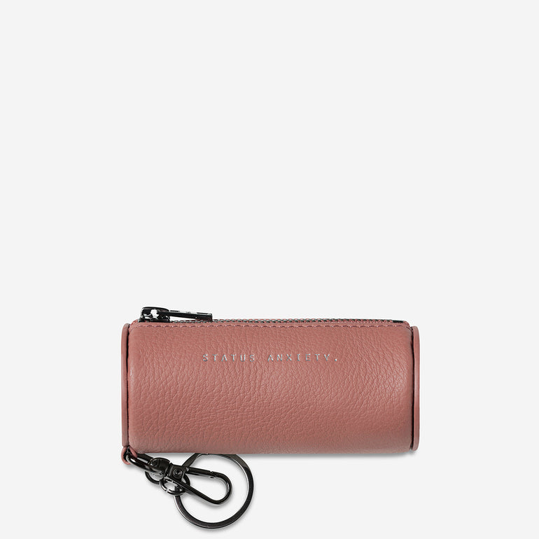 Status Anxiety Escape Women's Leather Pouch Dusty Rose