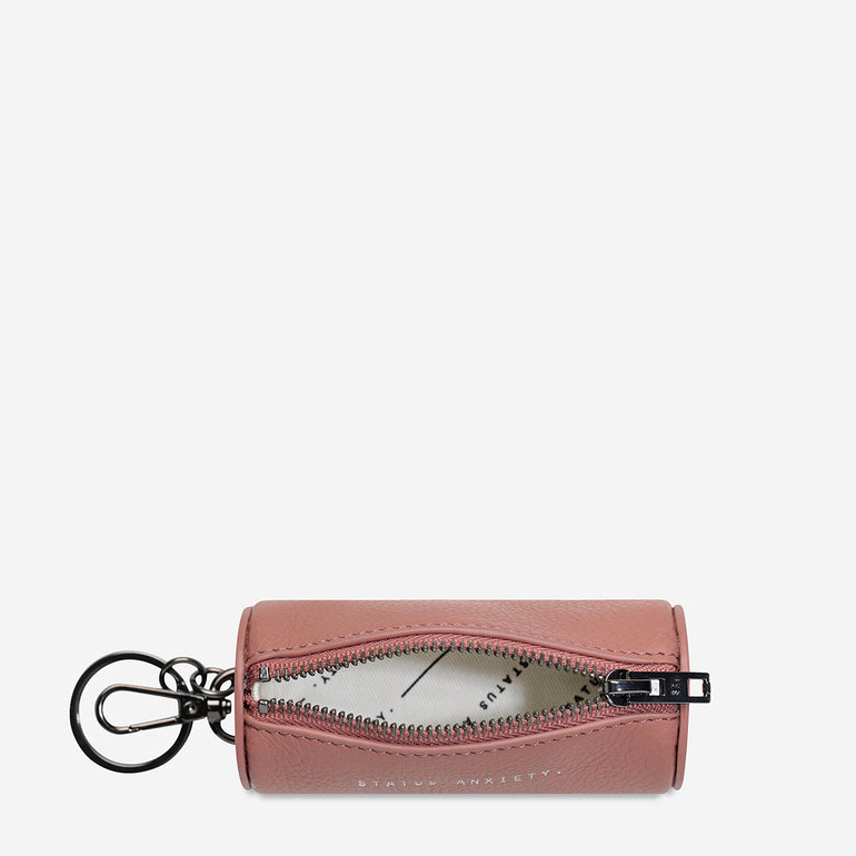 Status Anxiety Escape Women's Leather Pouch Dusty Rose