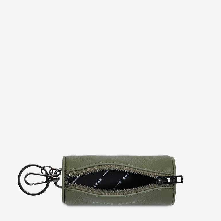 Status Anxiety Escape Women's Leather Pouch Khaki