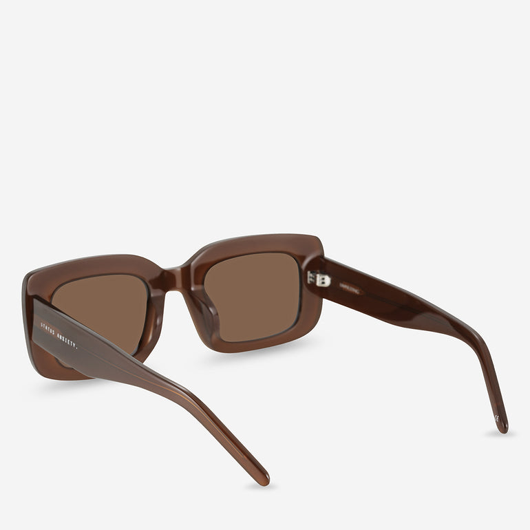 Status Anxiety Unyielding Sunglasses Brown