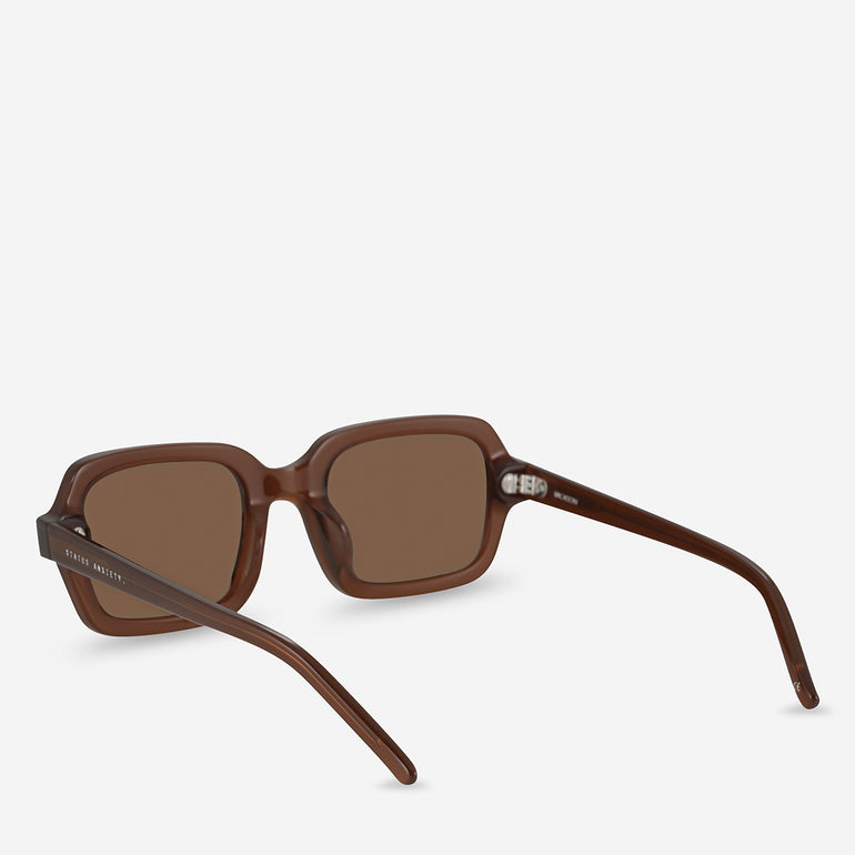 Status Anxiety Vacation Sunglasses Brown