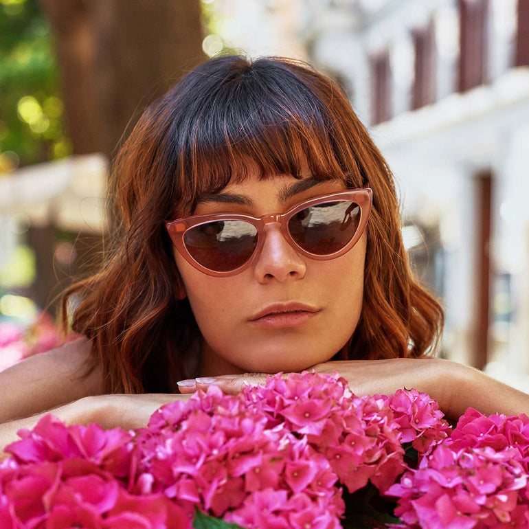 Status Anxiety Villain Sunglasses Rose