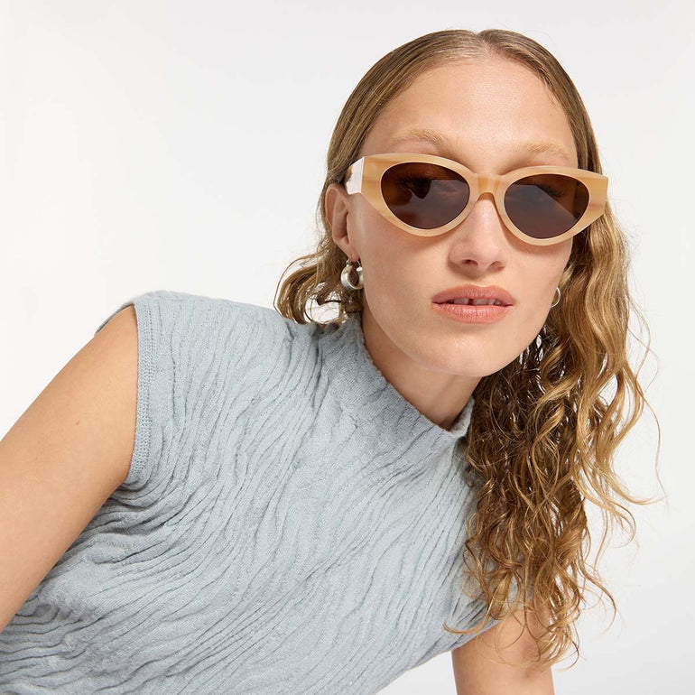 Status Anxiety Visceral Sunglasses Blonde