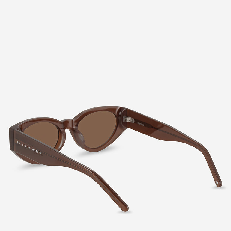 Status Anxiety Visceral Sunglasses Brown