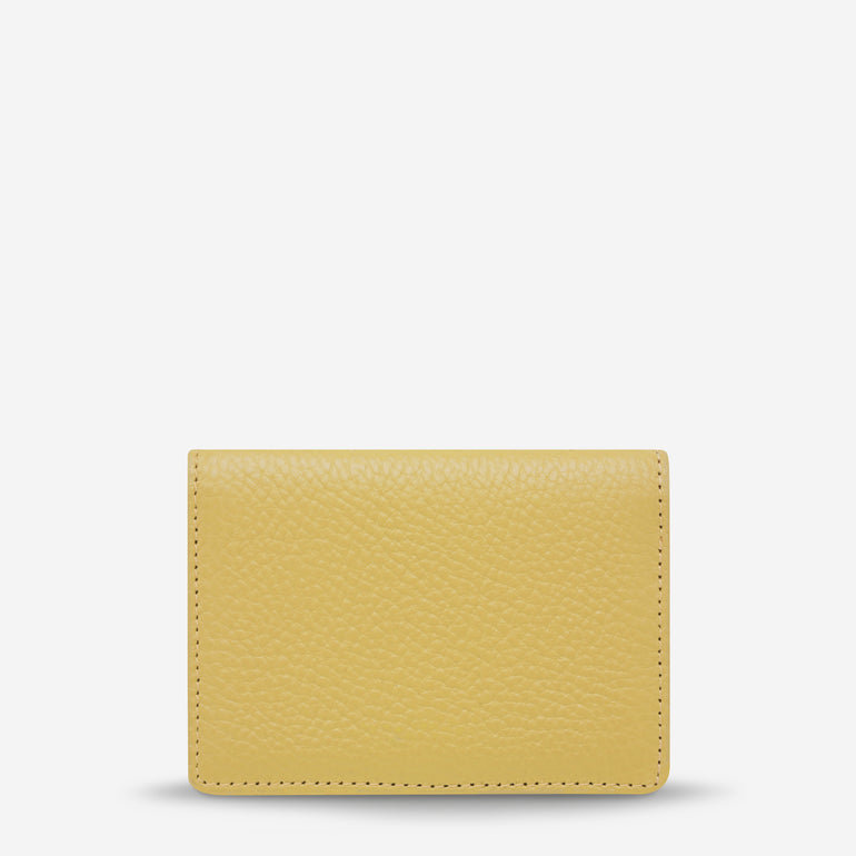 Status Anxiety Easy Does It Women's Leather Wallet Buttermilk