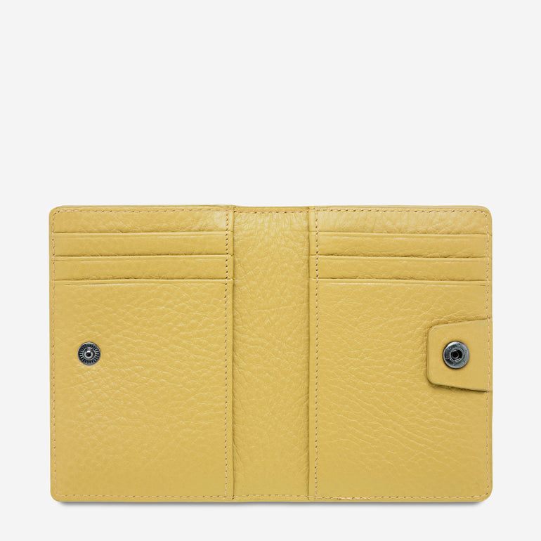 Status Anxiety Easy Does It Women's Leather Wallet Buttermilk