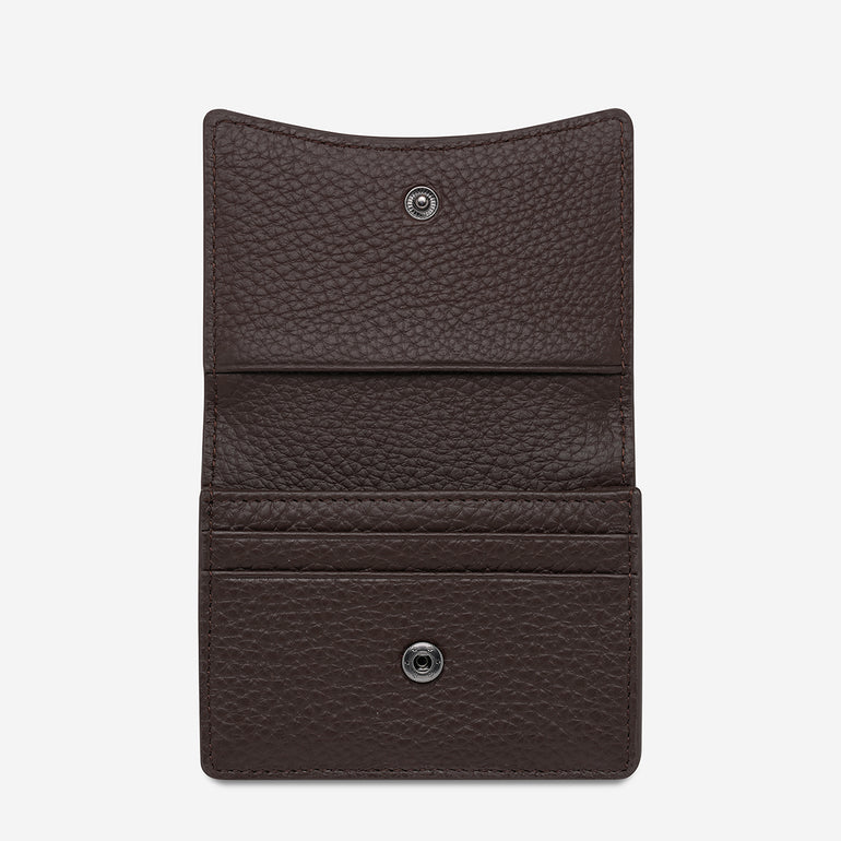 Status Anxiety Lumen Women's Leather Wallet Cocoa