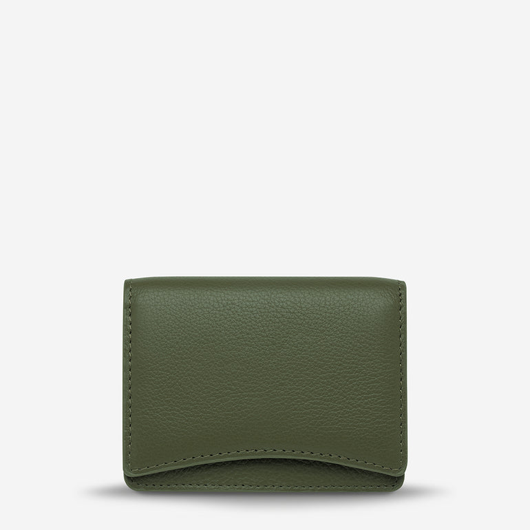 Status Anxiety Lumen Women's Leather Wallet Khaki