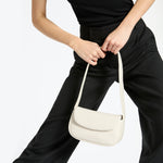 One Of These Days Chalk Leather Bag