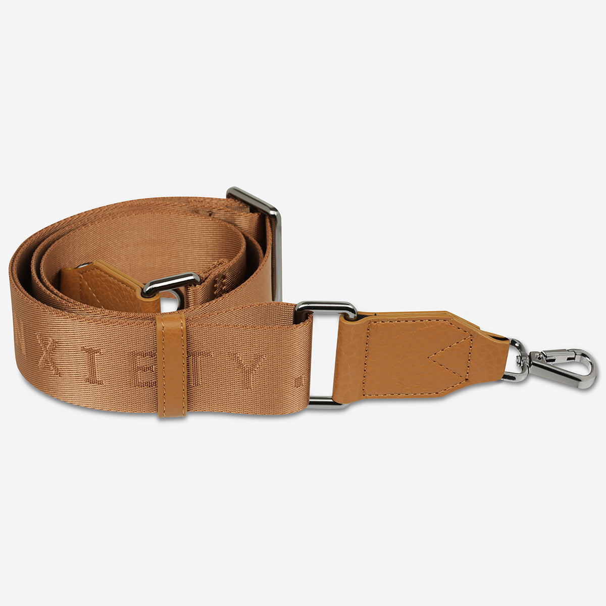 Medium Tan Webbed Strap