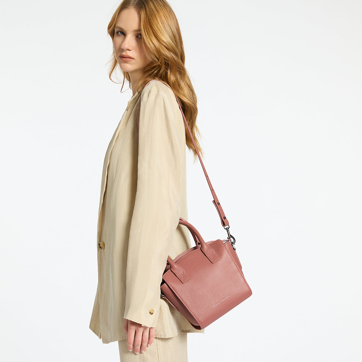 Dusty sale rose bag