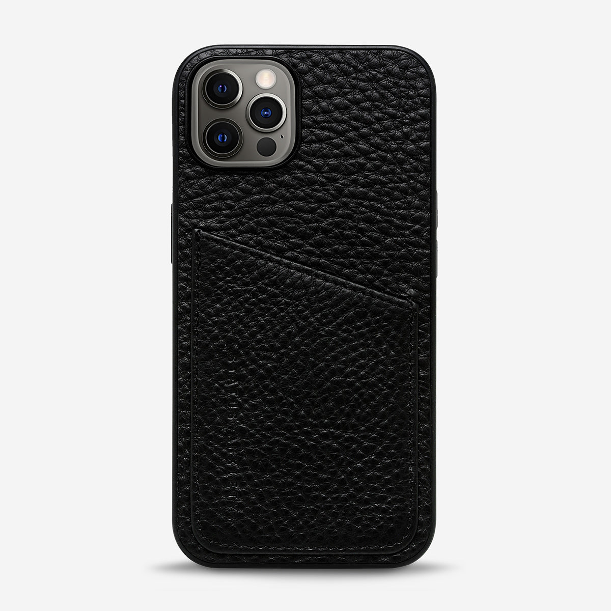 Who's Who Black Leather Phone Cases | Status Anxiety®
