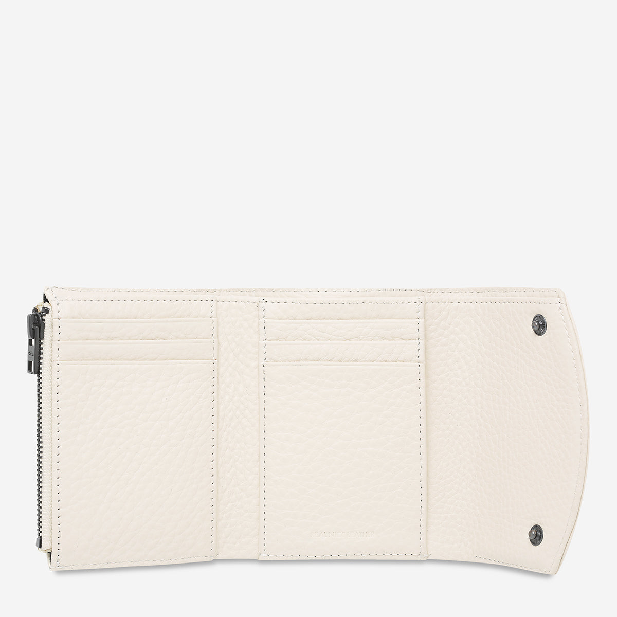 Lucky Sometimes Women's Chalk Leather Wallet | Status Anxiety®